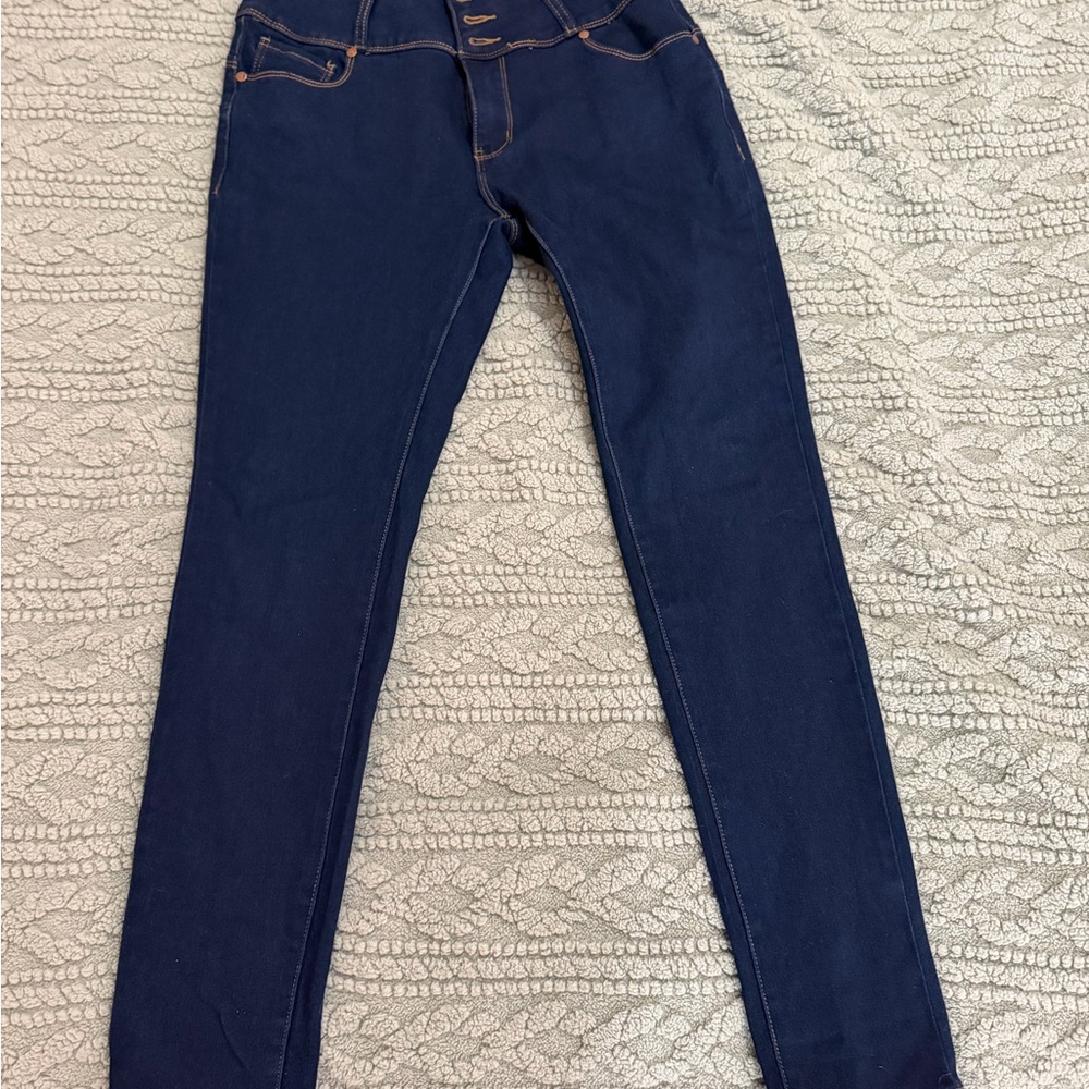 L’square Women's Dark Blue Jeans